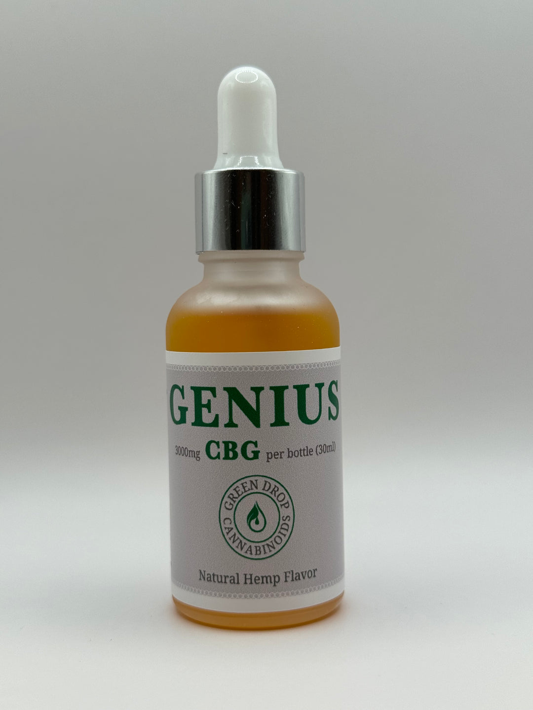 Green Drop Cannabinoids "Genius" 3000mg Full Spectrum CBG Oil