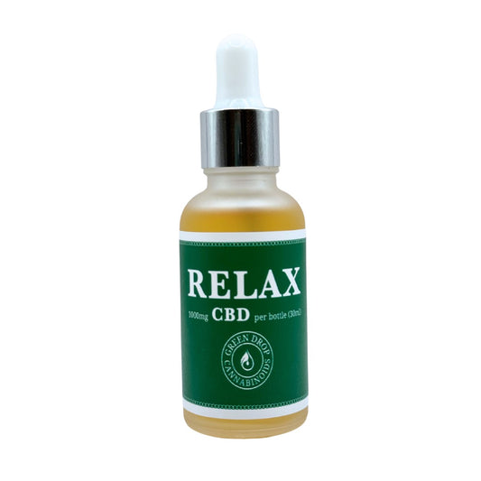 Green Drop "Relax" 1000mg Full Spectrum CBD Oil Tincture